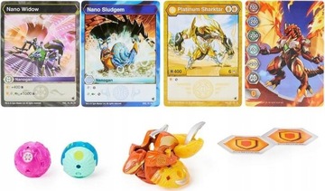 BAKUGAN EVOLUTIONS PLATINUM METAL SHARKTAR VIEW