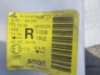 фото thumb №7, Лампа фара правий smart fortwo i 450 lift europa cabrio