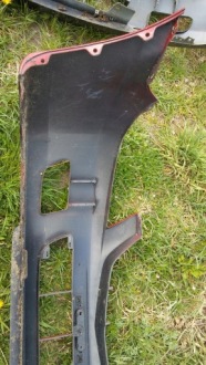 Mazda 323 2000 2001 2002 2003 бампер передний Оригинал, фото thumb