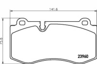 фото thumb №1, Textar гальмівні колодки гальмівні mercedes перед w211 221 te