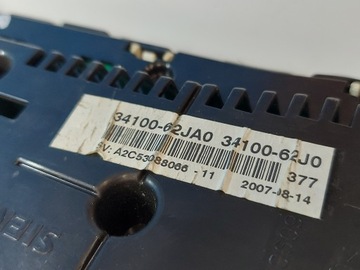 фото thumb №14, Спідометр  манометр suzuki swift iii 1.3 b 3410062jao