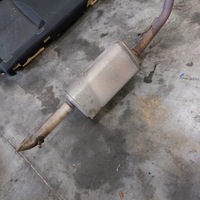 фото thumb №7, Renault arkana 1,3tce катализатор гаситель выхлоп оригинальный 201018605r