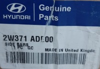 фото thumb №3, Трубопровід труби хром пороги hyundai santa fe 2012- оригінальний номер 2w371ade00