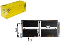 фото thumb №1, Hella конденсатор радиатор кондиционера 1850168 185