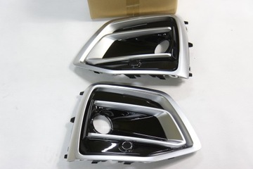 фото thumb №9, Premium решётка решётка бампера правая+ левая audi q5 fy 21- отверстие na противотуманные фары