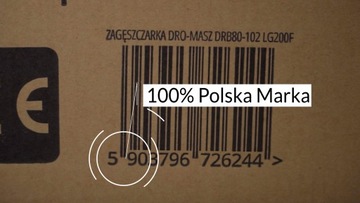 Компактор Dro-Masz шириной 102 кг + коврик + рама + колеса + нулевой техосмотр