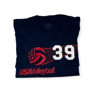 Мужская футболка GILDAN USA VOLLEYBALL L