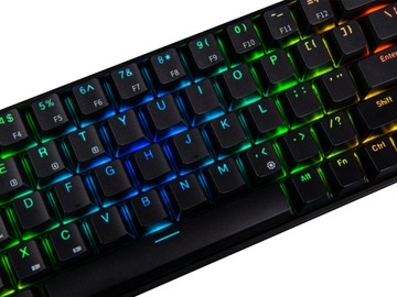 KLAWIATURA MECHANICZNA MODECOM VOLCANO LANPARTY BT MAŁA 65% BLUETOOTH USB-C