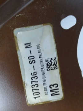 фото thumb №6, Крило зад задній правий tesla 3 новий оригінальний номер 1073736-s0-m