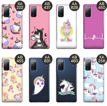 ETUI DO SAMSUNG GALAXY S20 FE / 5G WZORY JEDNOROŻEC BAJKI KSIĘŻNICZKI CASE