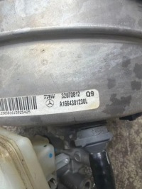 Підсилювач гальм mercedes-benz gle coupe c292 a1664301230l 2.99l дизель 179kw 2016 Зі Шроту, фото thumb