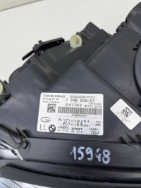 Купить Bmw 7 f01 f02 рестайлинг  правая фара ксенон европа 7348506, фото thumb