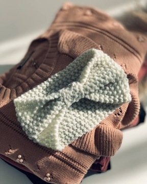 Opaska Handmade Niebieska* Różne Kolory #Hit#