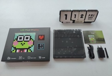 ПИКСЕЛЬ-АРТ СВЕТОДИОДНЫЙ ДИСПЛЕЙ ДЛЯ ИГРОВОЙ КОМНАТЫ 10 РИТМИЧЕСКИХ УЗОРОВ