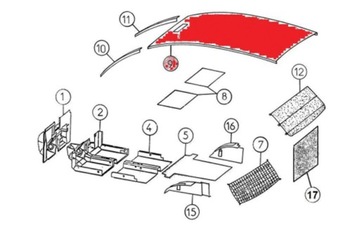 фото thumb №1, Потолок автомобиля aixam city gto minauto 2010 оригинал