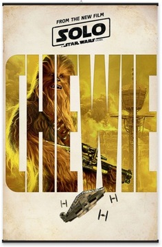 Plakat Solo A Star Wars Story Chewie 61x91,5 cm
