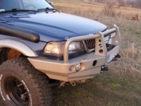 фото thumb №9, Бампер сталевий передній з bullbarem mitsubishi pajero sport 1996-2000