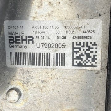 фото thumb №12, Корпус фильтра + радиатор масла mercedes sprinter w204 s204 класс c e