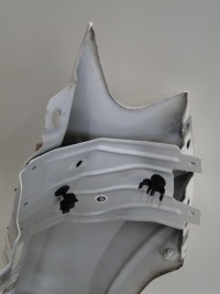 фото thumb №9, Mercedes gls x167 167 крыло передний перед левый белый 799