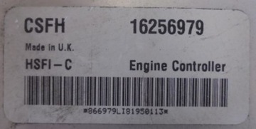 фото thumb №5, Opel vectra b 1.6 16v комп'ютер 16256979 csfh