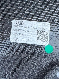 фото thumb №10, Спойлер планка накладка перед audi r8 4s0 рестайлинг карбон левая правая накладка