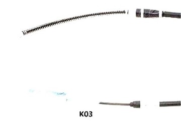 фото thumb №1, Japanparts трос ham. ręcz. kia зад carnival 2,5 v