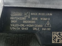 Купить Противотуманная фара led правый перед peugeot 508 1 рестайлинг  drl 14 -18 оригинал, фото thumb