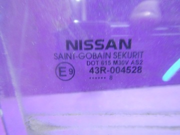 фото thumb №2, Nissan tiida i hb 04- стекло дверная правый зад