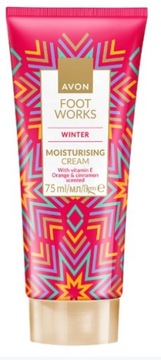 AVON Zestaw kosmetyków do stóp kąpiel peeling scrub krem cynamon pomarańcza