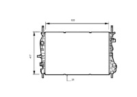 Радіатор води ford mondeo 00- 53741 nrf в Україні, фото thumb
