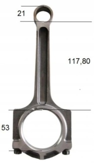 фото thumb №2, Шатун mazda 2.3 новый 2005- бензин