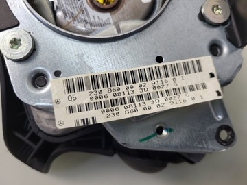 фото thumb №14, Mercedes clk a209 w209 c209 рестайлинг amg clk руль з лепестки подушка безопасности