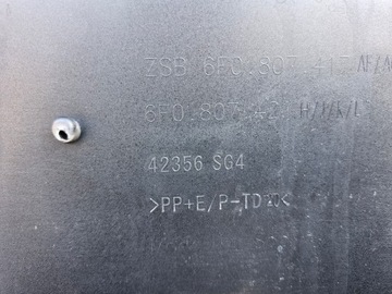 фото thumb №10, Seat ibiza 6f v 17- бампер зад спойлер 6f0807421
