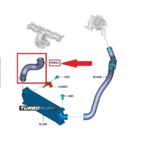Шланг труба turbo інтеркулер ford transit 2.2 tdci cc116k863ca 1752334 Зі Шроту, фото thumb