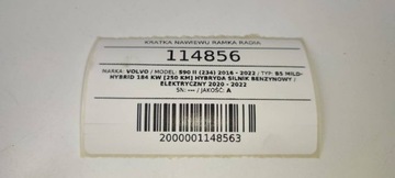 фото thumb №11, Решітка повітропровід рамка радіо dekor планка хром volvo s90 ii 31403974