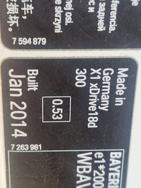 фото thumb №7, Кришка багажника багажника bmw x1 e84 300