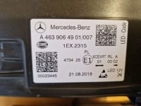 фото thumb №9, Лампи mercedes g w463 lift w464 amg multibeam black 18- повний eu full