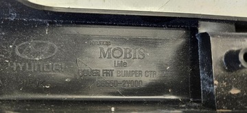 фото thumb №8, Накладка планка решётка бампера перед средняя hyundai ix35 2009-2013