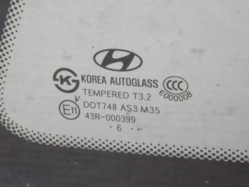 фото thumb №10, Hyudai santa fe 2 ii стекло кузовная правый левый зад правая левая задняя