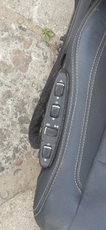 фото thumb №6, Комплект сиденья диван зад кожа электрика mercedes w207