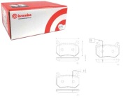 фото thumb №1, Гальмівні колодки гальмівні alfa romeo giulia 952_ 10 15- alfa romeo stelvio