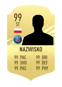 Персонализированная карта FUT FIFA 22 Отличный подарок А3