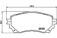фото thumb №1, Hella гальмівні колодки гальмівні mazda 6 kombi 2.2 d gj. gh