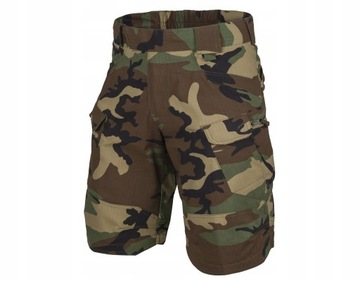 SPODENKI KRÓTKIE MESKIE BÓJOWKI HELIKON UTS 11 WOJSKOWE US Woodland XXL