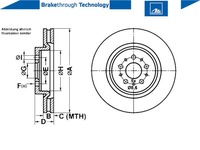 фото thumb №2, Комплект диск тормозных [ate]