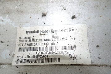 фото thumb №6, Mercedes w211 планки порогові планка пороги ліва 775 avantgarde накладка поріг