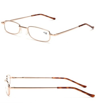 Okulary brelok SLIM do czytania wąskie PLUSY +3.5