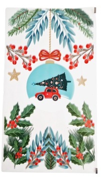 50x СУМКИ из фольги ПОДАРОЧНЫЕ СУМКИ SANTA STAR 20x35 см
