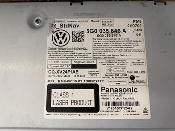 фото thumb №10, Vw golf vii навігація зчитувач датчик комплект 5g0035846a 5g0919605d