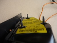 фото thumb №7, Подушка сидіння лівий перед водія opel zafira b 13165245 + джгут